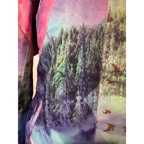 GSOU SNOW‎ Women’s Ski Jacket – Size M – Waterproof 15K – Stunning Nature Scene - Picture 11 of 16